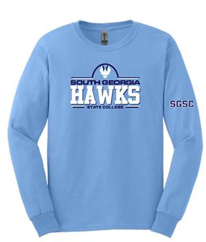 Hawk Fan Duo Location L/S Tee
