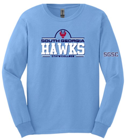 Hawk Fan Duo Location L/S Tee