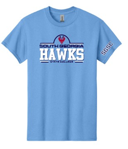 Hawk Fan Duo Location Tee