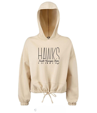 Hawks Ladies Cropped Maria Hoodie
