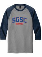 Sgsc Hawks 3/4 Sleeve Raglan Shirt (SKU 1012171955)