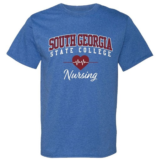 South Ga Nursing Heartbeat T-Shirt (SKU 1013151012) South Ga Nursing Heartbeat T-Shirt (SKU 1013151012)