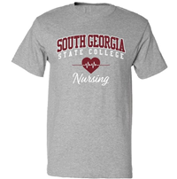 SOUTH GA NURSING HEARTBEAT T-SHIRT (1013151012) SOUTH GA NURSING HEARTBEAT T-SHIRT
